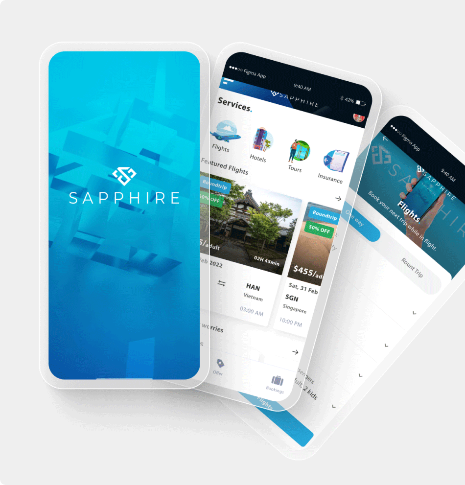 Sapphire Flight Booking